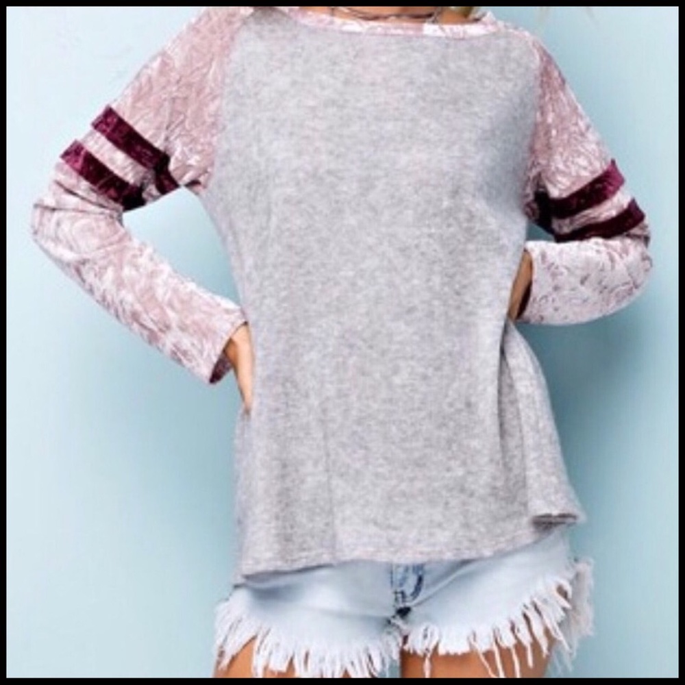 Velvety Stripes Top - Picture 4 of 8